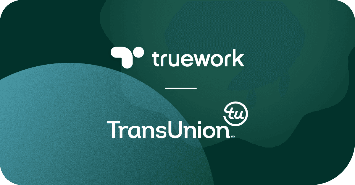 Truework and TransUnion logos